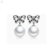 Cute Fashion Sterling Silver 925 Earring Pearl Stud